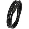Simaru Leather Bracelet Made in Germany, Braided Wrap Bracelet, Premium