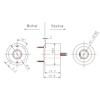 Taidacent Hollow Slip Ring Signal Power Continued 2/4/6/12 Road Collector