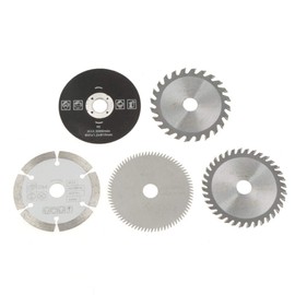 Circular saw blades set,5Pcs 85mm Inner Diameter 15mm Mini Carbide Circular Saw Blade,for cutting machines, electric hand saws,sliding table saws
