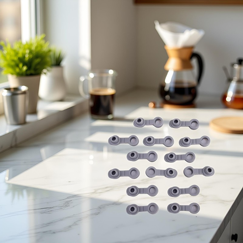 10Pcs Grey Universal Silicone Sealing Bottle Straw Hole Grommets Stopper