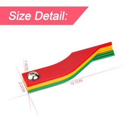 JNNJ Pack of 2 Brake Pad Meters, Car Brake Pad Scale Tools, Car Brake Pad Scale Thickness Gauge, Car Brake Block Carry Gauge, for Tool Feeler Gauge Detector Digital Nonier Caliper