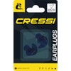CRESSI Dry Ear Plugs, Ohrstöpsel aus Silikon, Uni, Erwachsene, Schwarz,