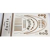 2 Packs of Assorted Gold Silver Metallic Temporary Tattoos Jewellery