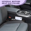 Zufoty 2PCS Car Seat Gap Filler, PU Leather Console Side