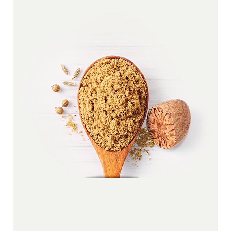 LEBENSBAUM Cumin-Ciliander Nutmeg Powder Organic Spice Mix with Warm Spice,