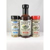 Shoup's Terrific Trio (Steak and Original Seasoning, BBQ Sauce) bundle of 3 items