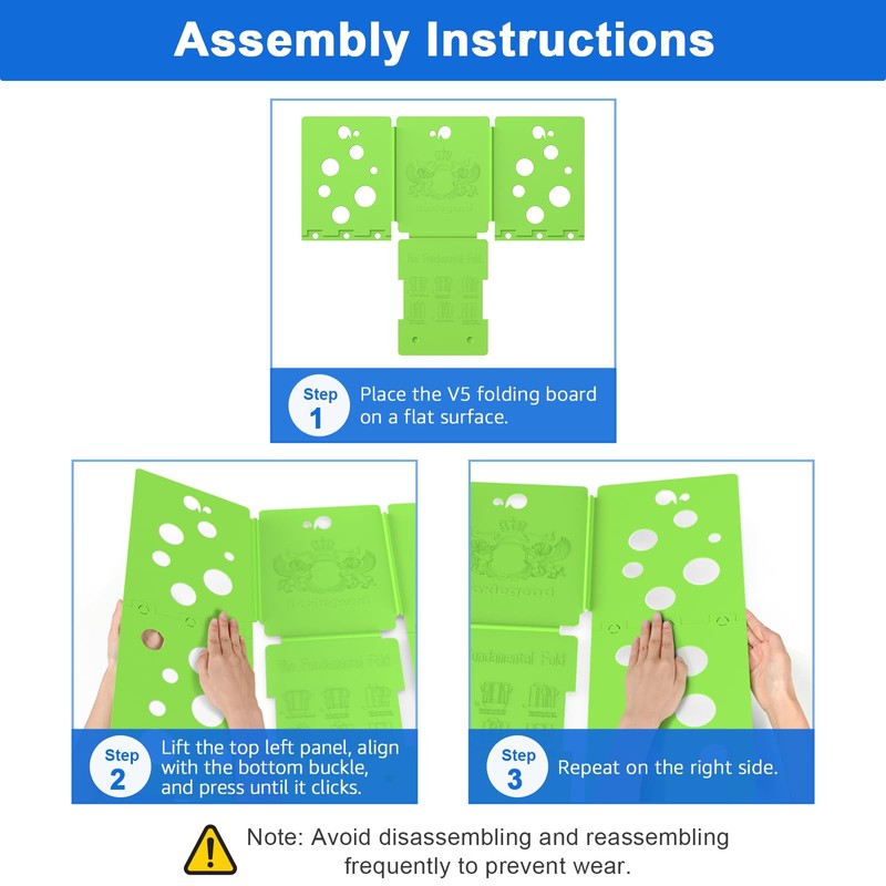 BoxLegend V5 Shirt Folding Board T-Shirt Folder Clothes Folder Laundry