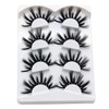 Losha 25mm Lashes,3D Faux Mink Lashes Fluffy Volume Eyelashes Thick