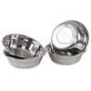 Xyskin Set of 4 Stainless Steel Mixing Bowl Set, Metal