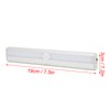 Motion Sensor Light Warm Light 10 LEDs Rechargeable Induction Night
