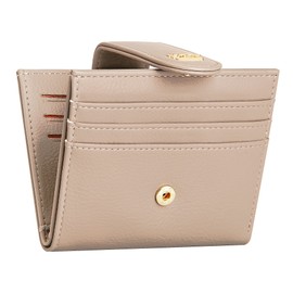 Badiya Small Wallets for Women Bifold Multi Card Case Wallet Slim Credit Card Holder with Zipper Coin Purse