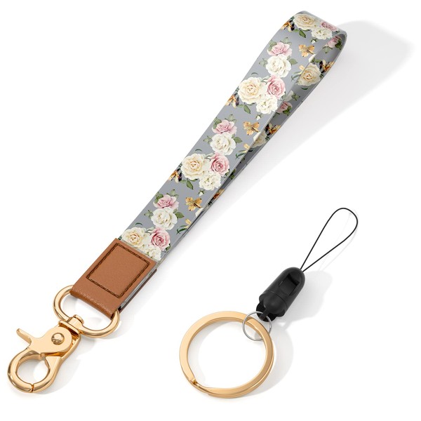 ZAXMEY Wrist Lanyard for Keys, Cute Wrist Strap Lanyard, Key