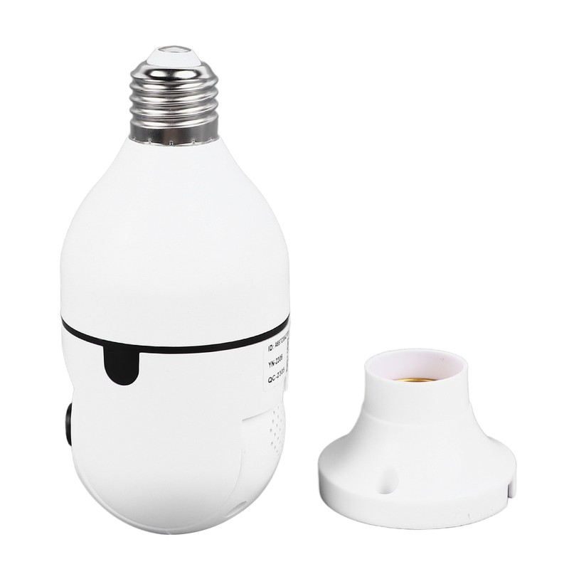 Light Bulb Security Camera Wireless 360 Degree Panoramic View 2