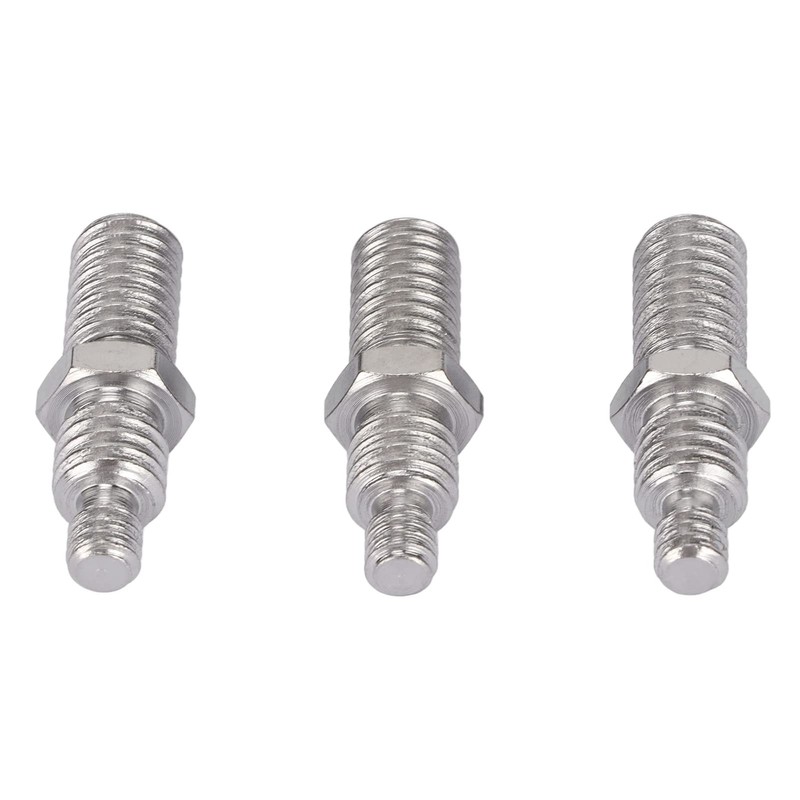 ASHATA Tripod Screw, 3pcs 3/8 to 1/4 Convert Tripod Screw
