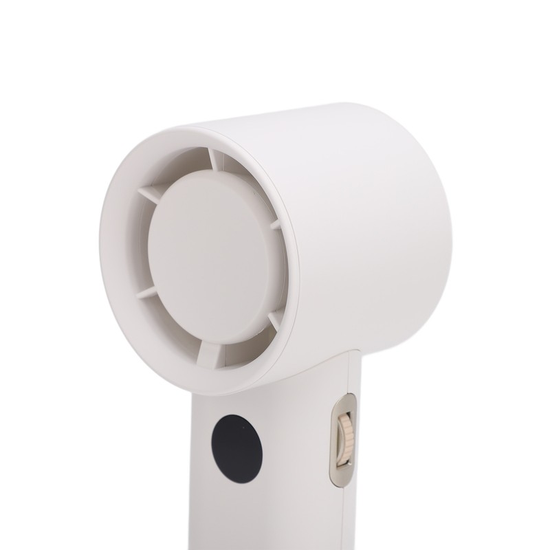 Handheld Fan LED Display Power Adjustable Portable Fan Night Light