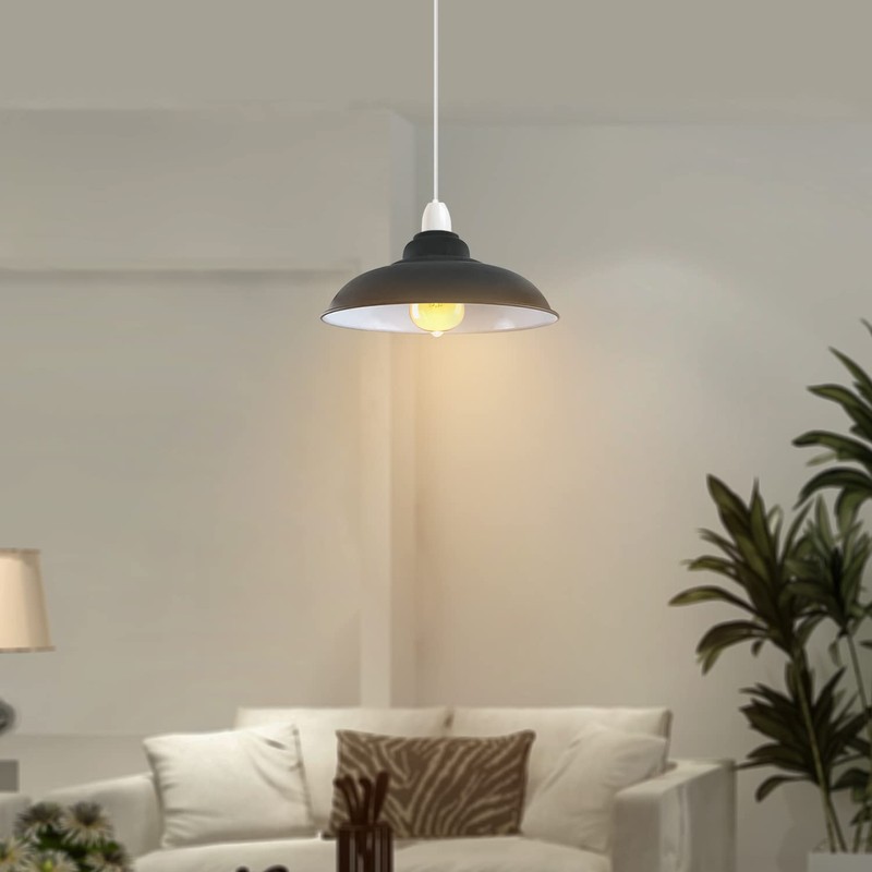 LEDSone Industrial Pendant Ceiling Light Shade, Retro Kitchen Pendant Ceiling
