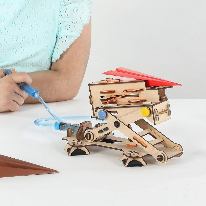 Smartivity STEM Mechanical Airplane Launcher Kit for Kids Ages 6