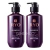 Ryeo 려 자양윤모 9ex 탈모증상전문케어 샴푸 지성두피용 400ml x2 기능성 케어 영양 보습 윤기 Rya Anti-Hair Loss Shampoo for Oily Scalp 400ml x2 Functional Care Nutrition Moisturizing Shine
