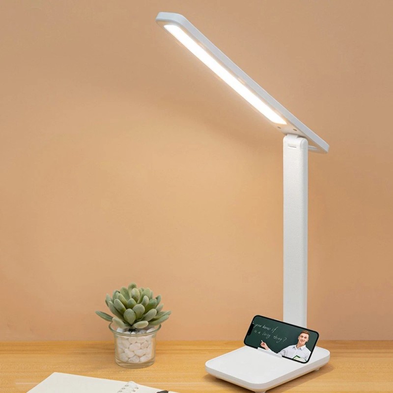 Dimmable LED Desk Light Touch Sensor Table Bedside Reading Lamp