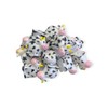 Mini Rubber Cows Moo Moo Subaru 20pk Black and White