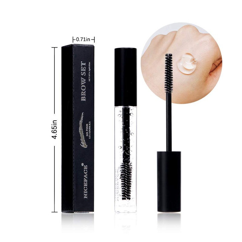 Prreal Clear Eyebrow Setting Gel, 2 Pack Brow Fix Gel,
