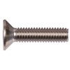 Socket Flat Countersunk Head Cap Screw, 1/4-28 x 3/8", Stainless