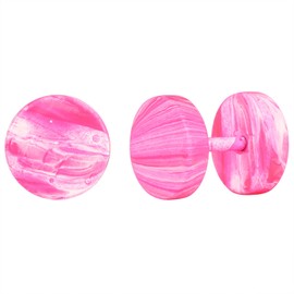 feilok pink Round Stud Cartilage Earrings Stainless Steel Ear Studs for Men Women Small Sleeper Cartilage