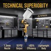 Professional HVLP Ultimate Atomization Paint Sprayer Kit, 1.3mm Nozzle –
