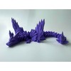 Big Purple Winged Premium Dragon
