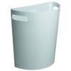 Isetou Iseto Wall Mounted Trash Can Blue I-525 W 11.2