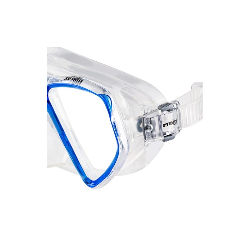 Mares Aquazone Pirate Mask Children - Unisex, Blue Transparent