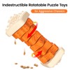 RUXAN Indestructible Dog Toy for Aggressive Chewers, Intelligence Dog Toy