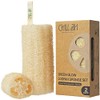 Juego Esponjas Lufa Green Glow 100 Origen Vegetal Colorantes Biodegradables