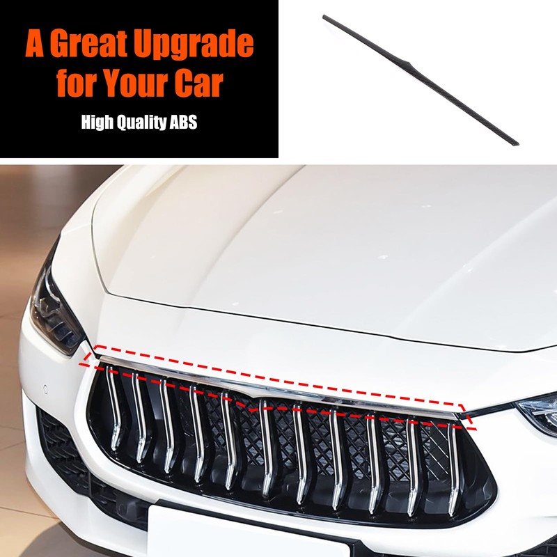 TOYCIDFG Car Front Grille Decor Cover Trim Compatible with Maserati