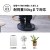 DIZLAS Flowerpot Plate, Flowerpot Plate, Caster Plate, Rotates 360 Degrees,
