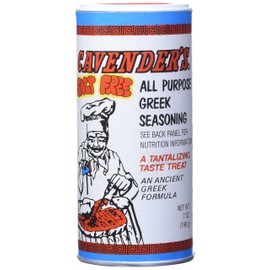 Cavenders, Seasoning Greek Salt Free, 7 Ounce