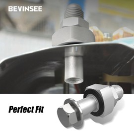 Bevinsee 8AN Universal Fuel Tank Return Line Bung Kit Aluminum