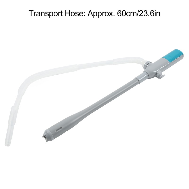 Portable Electric Syphon Pump Battery Operated Automatic Liquid Transfer for