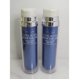 L'Oréal L'OREAL COLLAGEN REMODELER CONTOURING MOISTURIZER NIGHT LOTION 1.7 OZ LOT OF 2