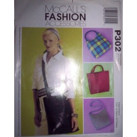 McCall's P302 Handbags, Purse, Shoulder Messenger Bags (also as M3551)