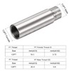 uxcell Shower Head Extension Arm Stainless Steel 1/2PT Male to