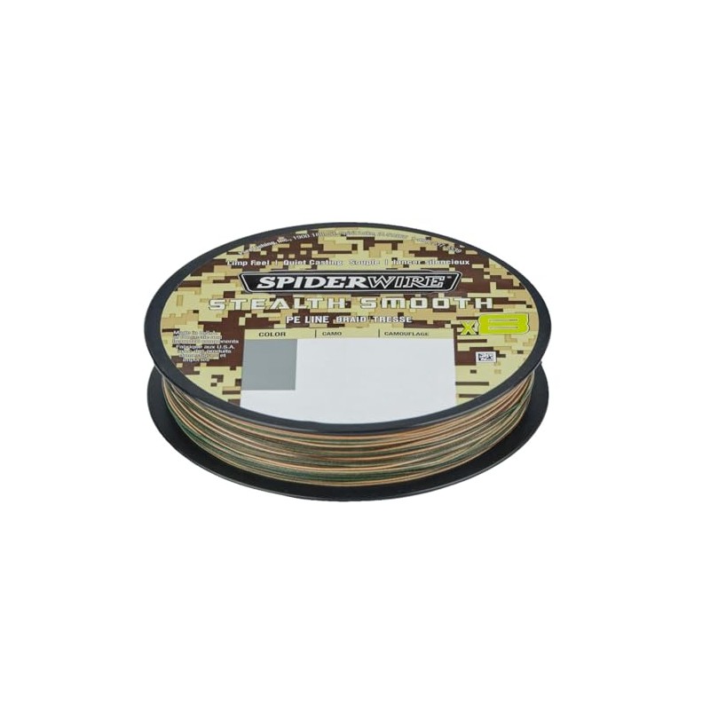 SPIDERWIRE Stealth Smooth 8 Braided Line 300m Camo 0.13mm/28lb
