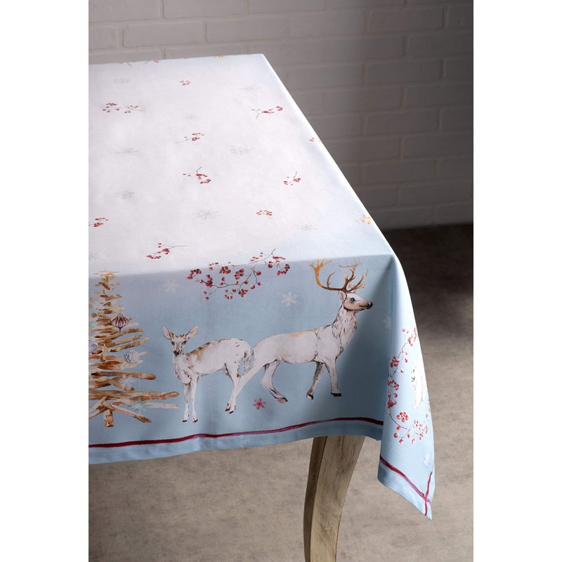 Maison d' Hermine Fairytale Forest 100% Cotton Tablecloth for the