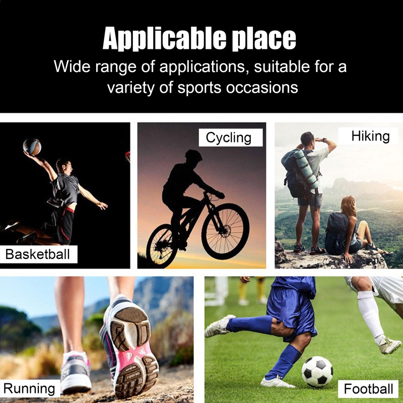 2Pcs Winter Knee Brace Protector Anti Slip Knee Compression Sleeve
