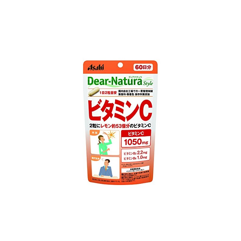 Asahi Group Foods, Dear Nature Style, Vitamin C, 60 Day