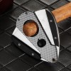 Galiner Portable Cigar Cutter Stainless Steel Knife Sharp Blade Scissor