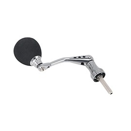 Fishing Reel Handle, Square Shaft Replacement Spinning Handle, EVA Reel Knob Power Handle Arm Grip (M)