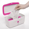 OXO Tot Perfect Pull, Dispensador para Toallitas Húmedas, Rosa