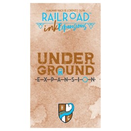 Horrible Guild Game Studio HG056 Horrible Guild Game Studio Railroad Ink: Underground Exp Pack