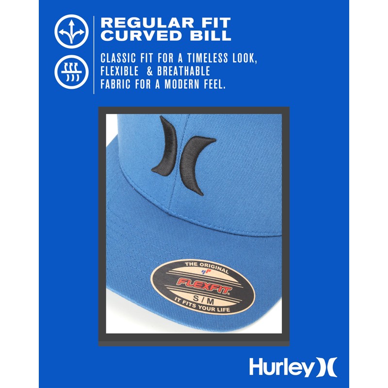 Hurley One & Only Men's Hat, Size Small-Medium, Thunderstorm